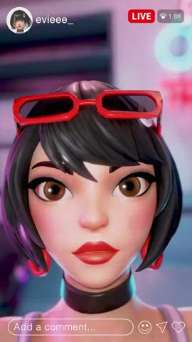 Evie's Live Streaming (Fortnite) [Super Idol Honey - MizzPeachy - x_RedEyes - Rigid3D]