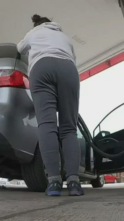 Ass Big Ass Exposed Forced Funny Porn Leggings Outdoor gif
