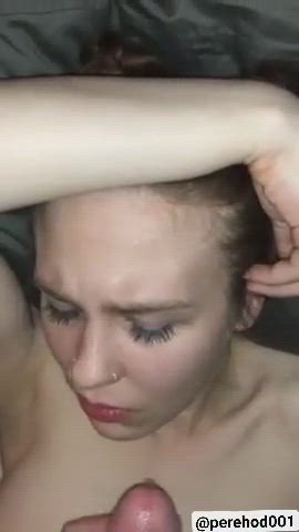 Cumshot Teen Amateur gif