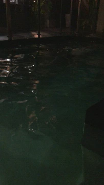 Lovin these night time skinny dips