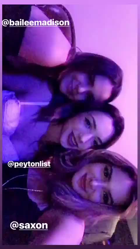 Bailee Madison, Peyton List & Brighton Sharbino