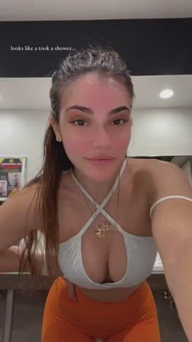 Cute Gym TikTok gif