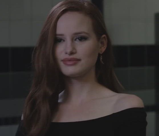 celebrity madelaine petsch redhead gif