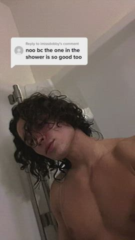 Gay POV Shower Softcore Tease Teasing TikTok Wet gif