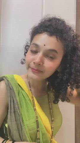 babe indian saree gif