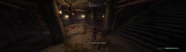 skyrim combat