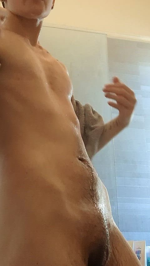 big clit ftm ftmmatty hairy hairy pussy pussy shower trans trans man wet pussy gif