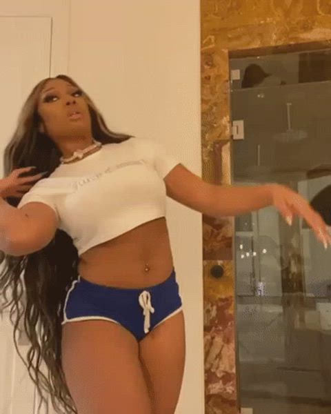 ass big ass black celebrity megan thee stallion pov shorts softcore celebs women-of-color