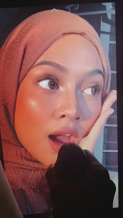 Malay hijabsta cumtribute