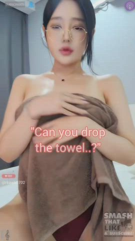 Towel drop