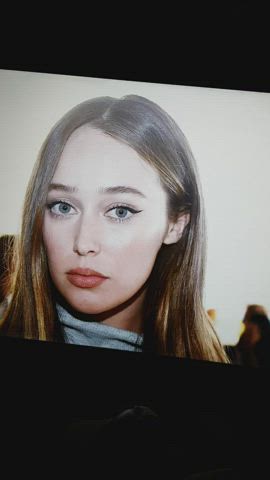 alycia debnam-carey celebrity cum cumshot facial tribbing tribute gif