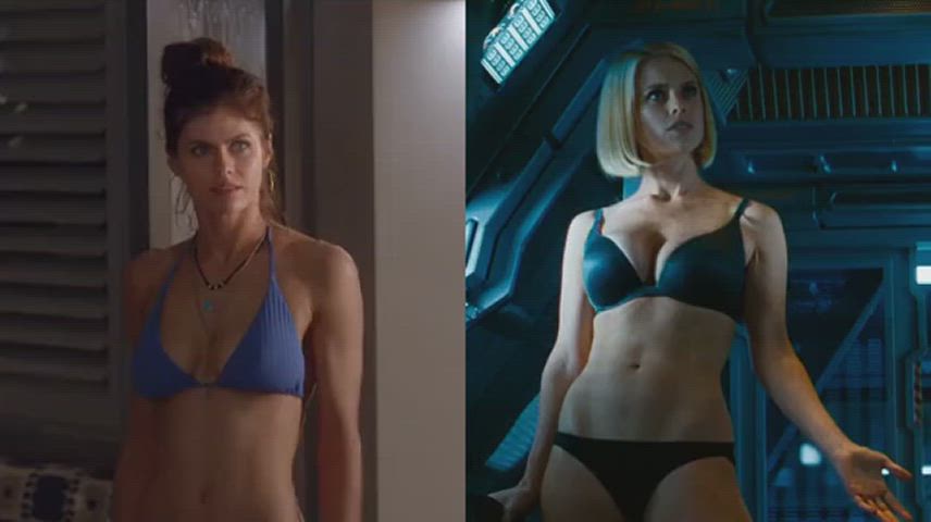 Alexandra Daddario VS Alice Eve