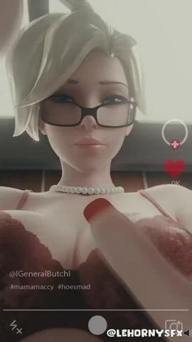 3d animation ass clapping big ass blonde boobs nsfw solo tiktok tits gif