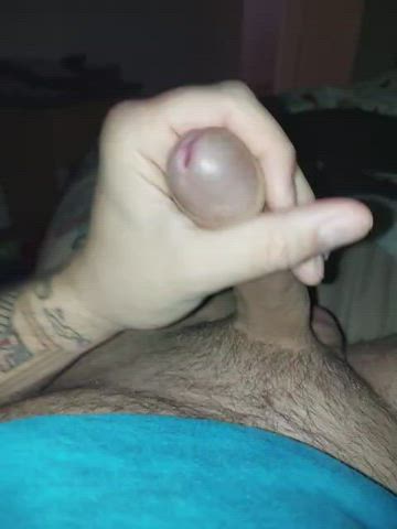 bwc jerk off precum solo gif