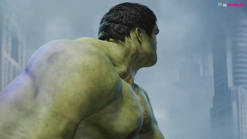 Hulk smashes Black Widow / Natasha (SaveAss, HentAudio)