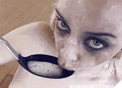 annette schwarz drank spoon of cum