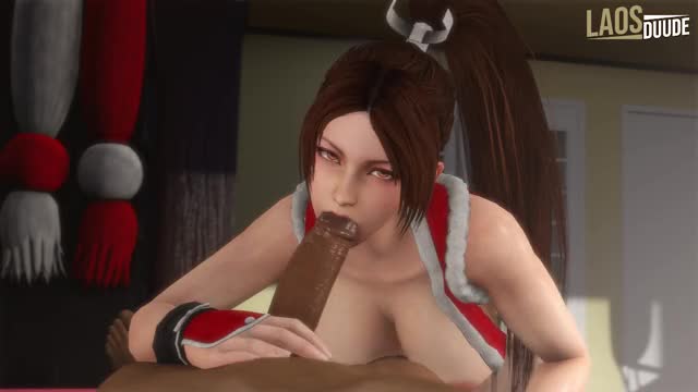 MaiShiranui Blowjob Dark Clothed 720p