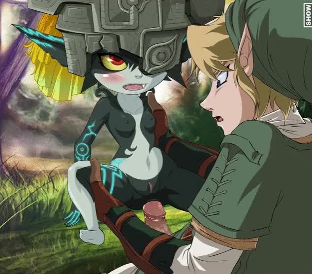 921913 - ButtercupSaiyan Legend_of_Zelda Link Midna Twilight_Princess Zone animated