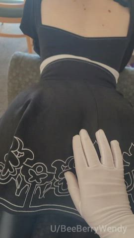 POV: Spanking 2B's ass