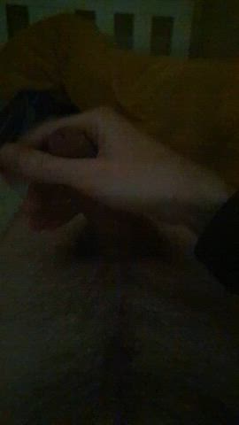 big dick edging gooning male masturbation masturbating solo gif