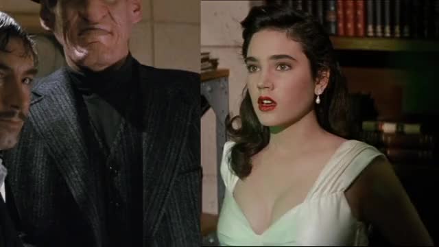Jennifer Connelly - The Rocketeer - being seduced and/or pestered by villains