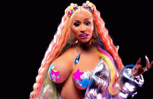 Big Tits Boobs Bouncing Bouncing Tits Celebrity Nicki Minaj Thick Tits gif