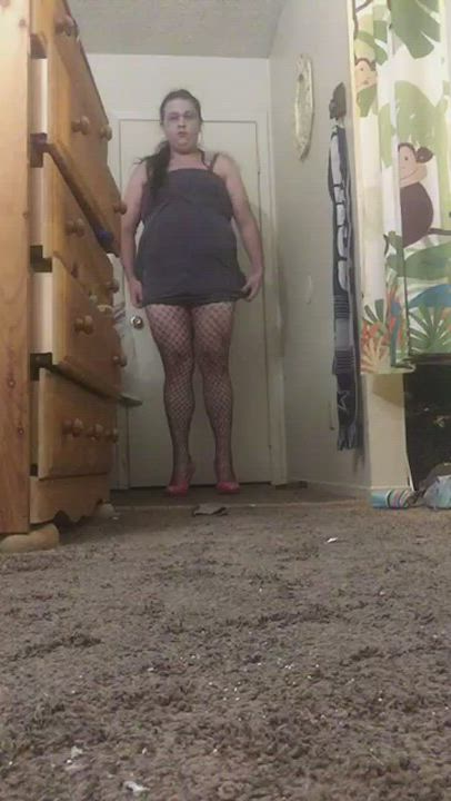 Heels are hard! I have a lot of practice ahead ?