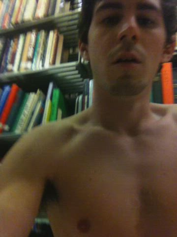Jerking in the library
