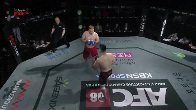 남성 MMA 헤비급 - 김명환 vs 강지원 - 8회 엔젤스파이팅 자선격투기