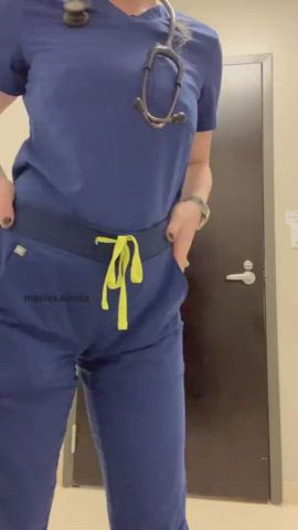 amateur big ass blonde butt plug homemade nurse office thong toilet gif