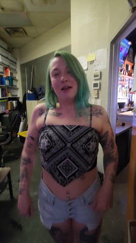 amateur public small tits tattooed amateur-girls at-work gif