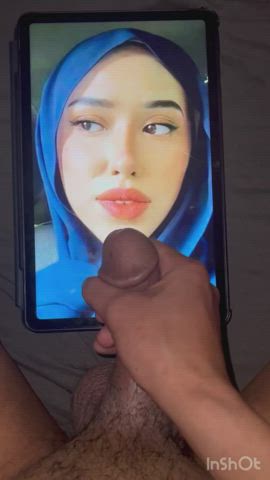 asian cum cumshot hijab malaysian muslim teen tribute gif