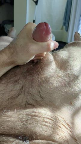 cumshot gay masturbating gif