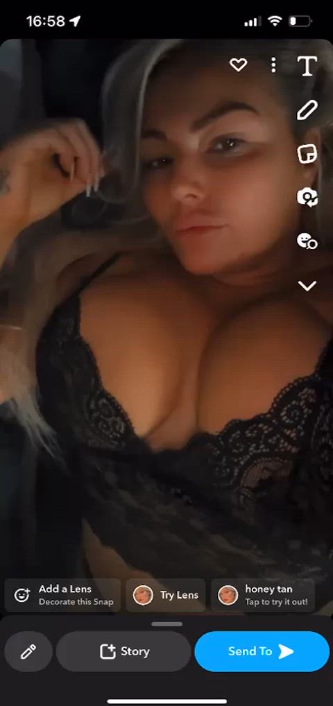 amateur big tits milf sexting sexy gif