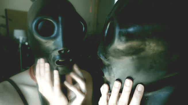 alien latex rubber gif