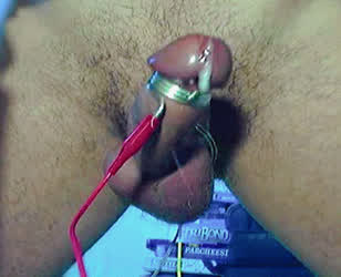 Cock Cum Cumshot Electro gif