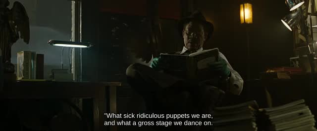 Se7en--"What sick ridiculous puppets we are.."
