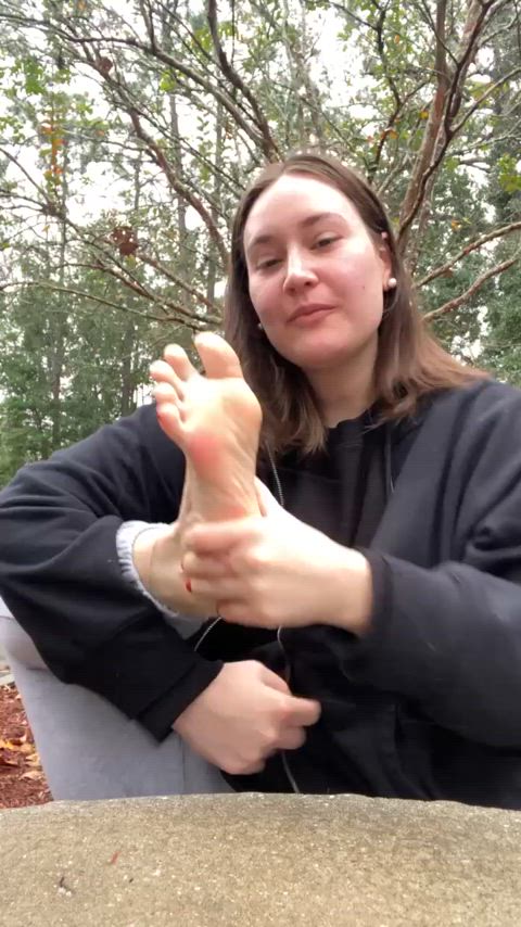 feet feet fetish feet licking feet sucking nsfw public gif