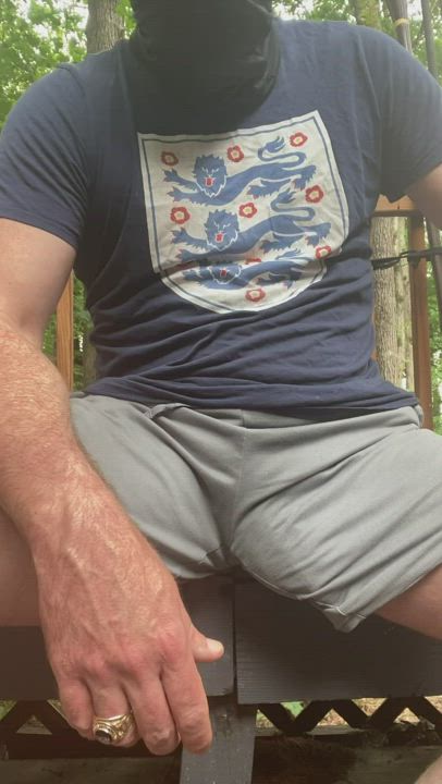 Just a dad and his bulge