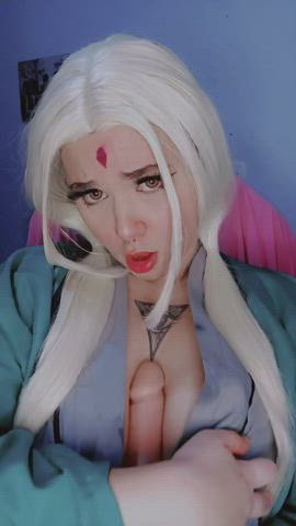 Senju Tsunade chubby version by mandymoonof