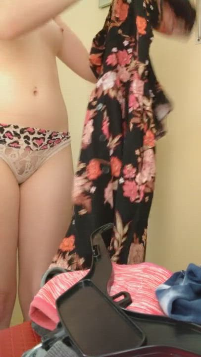 Changing Room Dressing Room Petite Tiny gif