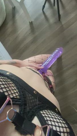 dildo huge dildo strap on gif