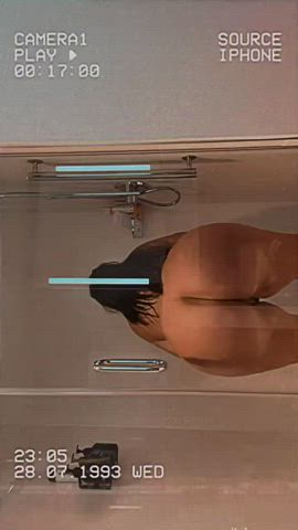 ass bbw big ass booty chubby pawg shower thick white girl gif