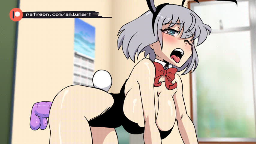 Anal Animation Bunny Dildo Hentai gif