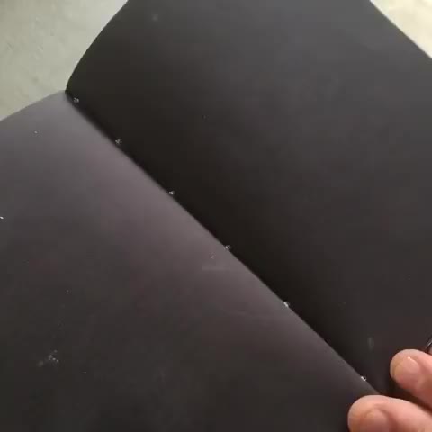 Heat-sensitive edition of the book 'Fahrenheit 451'