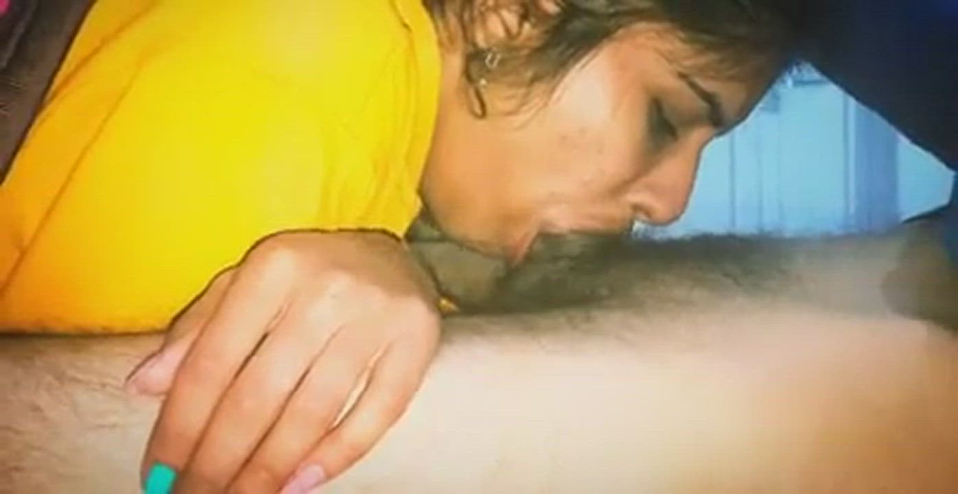 EXTREMELY HORNY BHABHI GIVING BLOWJOB TO HER DEVAR[LINK IN COMMENT]??