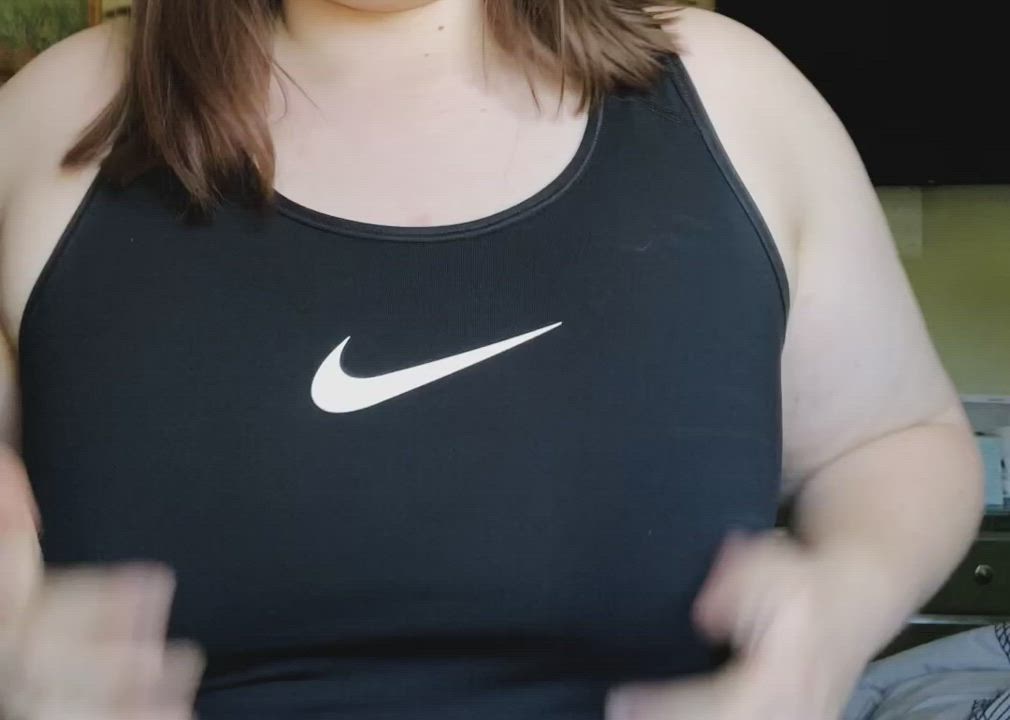 Freedom from my sports bra