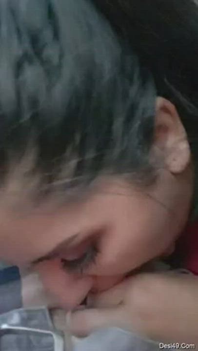 Cute Nri ?girl doing ?blowjob like a bro full video