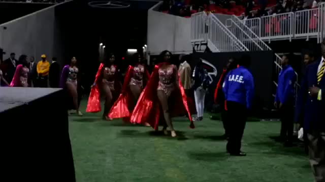 Hampton University Ebony Fire @ ATL Mercedes-Benz Stadium