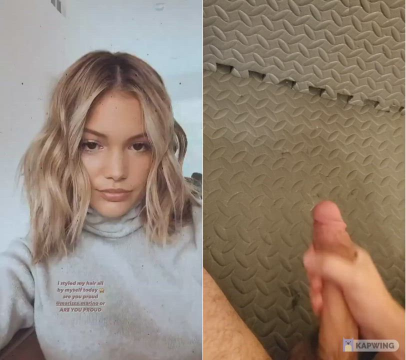 Cum hard for Olivia Holt